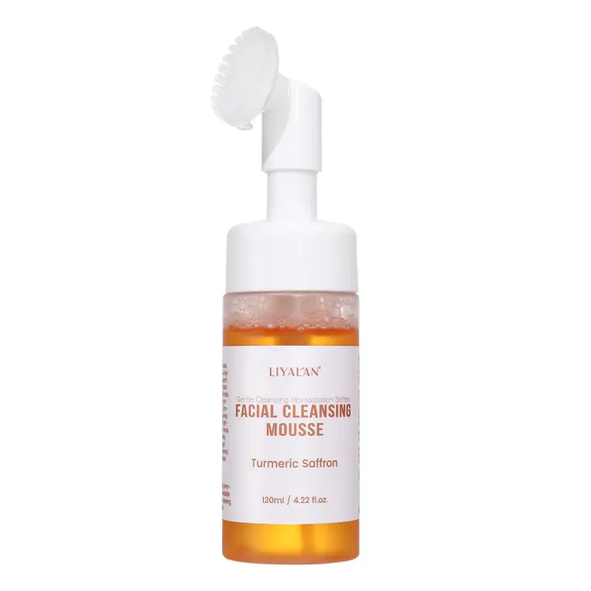 Hovedbilde Liyalán Facial Cleansing Mousse - Tumeric & Saffron 120ml