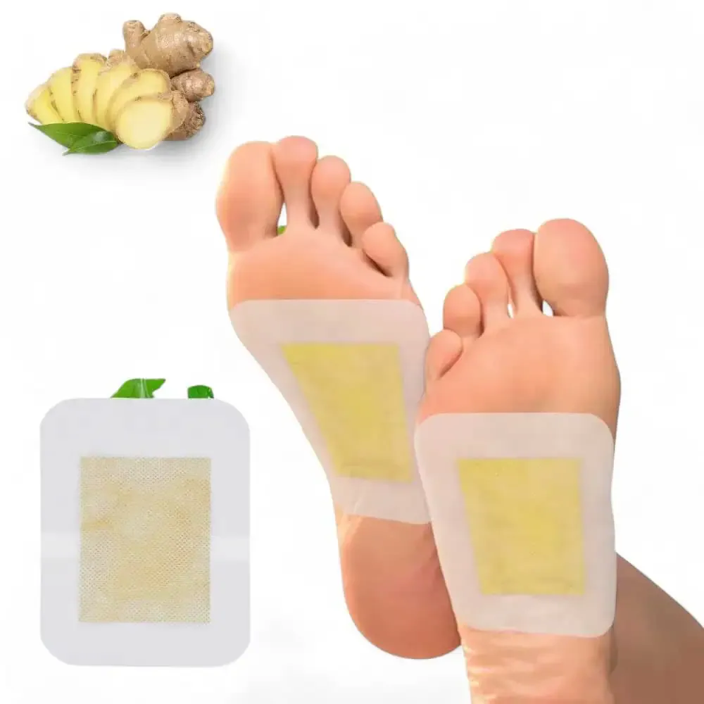 Detox Foot Patch Ginger | 10stk Fotplaster 